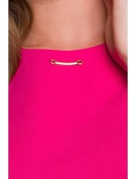 S408 Šaty bez rukávů - růžové