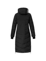 Dámský podzimní kabát Killtec KOW 62 černý větruodolný a prodyšný černý (38642/200)