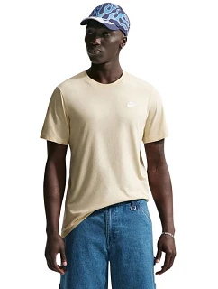 Pánské tričko Nike Club Tee beige AR4997 229 pánské