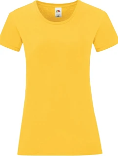 Fruit of the Loom Lady-Fit Iconic 150 T Dámské tričko 16.1432 sunflower