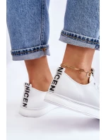 Dámské Tenisky Klasické Bílé Ville