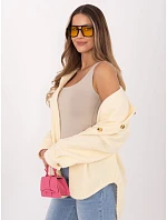 Bunda IT KR 22292.85 světle žlutá Bunda IT KR 22292.85 světle žlutá