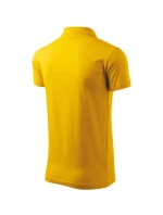 Single J. polokošile pánská žlutá