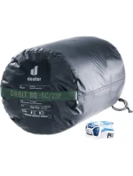 Syntetický spací pytel Deuter Orbit SQ +6 (200 cm) - břečťan/růžový