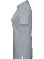 Daiber 8009 Dámské piqué polo z bio bavlny 02.8009 grey heather Daiber 8009 Dámské piqué polo z bio bavlny 02.8009 grey heather