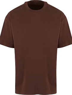 New Morning Studios NM 003 Unisex oversize tričko z těžké bavlny 57.0003 chocolate brown