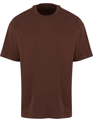 New Morning Studios NM 003 Unisex oversize tričko z těžké bavlny 57.0003 chocolate brown