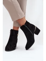 Boty na podpatku  model 216808 Step in style