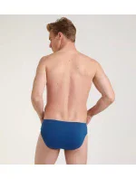 Pánské slipy GO Natural Brief C2P - BLUE - modré M008 - SLOGGI Pánské slipy GO Natural Brief C2P - BLUE - modré M008 - SLOGGI