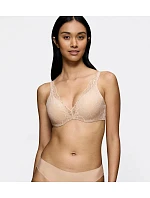 BODY MAKE-UP ILLUSION LACE – Podprsenka s polstrováním a comfort wire pro zvýrazněný dekolt Triumph