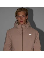 Pánská lyžařská bunda 4F M0787 beige 4FWAW25TTJAM0787 83S pánské