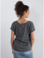 Tričko RV TS 4832.28P tmavě šedá