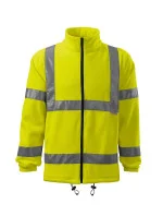 HV Fleece Jacket fleece unisex fluorescenční žlutá HV Fleece Jacket fleece unisex fluorescenční žlutá