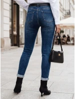 Dámské džínové kalhoty DIVETTI tmavě modré FashionStreet UY2252