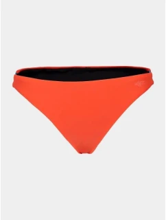 4F Dámský spodní díl plavek H4L22-KOS003D-70N Oranžová barva