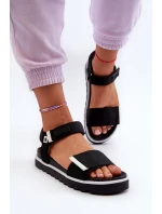 Dámské sandály na platformě Big Star NN274778 černé