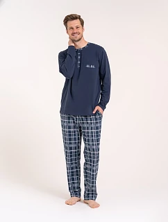 Pyžamo Moraj PDM4600-022 dlouhé rukávy, velikosti M–4XL