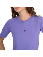Dámské tričko 4F F2971 fialové 4FWAW25TTSHF2971 51S