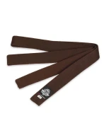 Karate kimono opasek - hnědý 260 cm