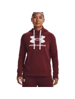 Dámské tričko s logem Rival Fleece W 1356318 690 - Under Armour Dámské tričko s logem Rival Fleece W 1356318 690 - Under Armour