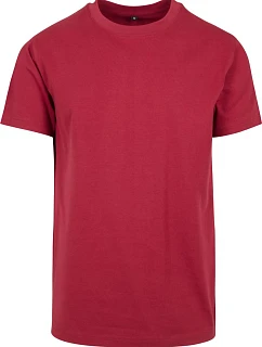 Build your Brand BY 004 Tričko z těžké bavlny 56.0004 burgundy