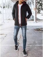 Pánská softshellová bunda černá FashionStreet TX4173