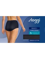 sloggi Basic+ Maxi 4P - BLACK - SLOGGI BLACK - SLOGGI