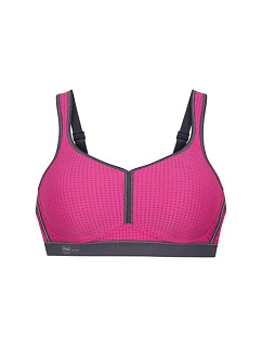 performance sportovní podprsenka moldovaná 5566 pink/anthrazit - Active