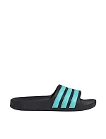 Adidas Adilette Aqua Slides dětské žabky černo-modré JS2497 Adidas Adilette Aqua Slides dětské žabky černo-modré JS2497