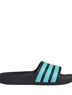Adidas Adilette Aqua Slides dětské žabky černo-modré JS2497