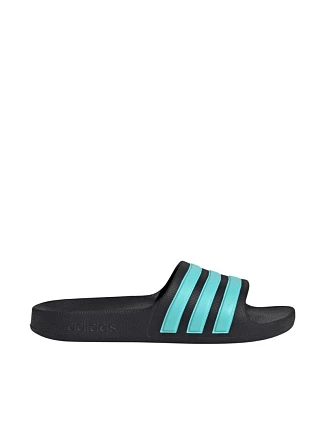 Adidas Adilette Aqua Slides dětské žabky černo-modré JS2497 Adidas Adilette Aqua Slides dětské žabky černo-modré JS2497