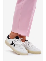 Nízké Dámské Sportovní Boty Bílé Zelevelis