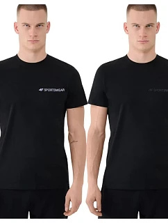 Pánské tričko (SET 2 triček) 4F 4FWAW25TTSHM3457-020S-20S