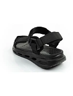 Lee Cooper pánské boty na suchý zip sandály na léto černé lehké