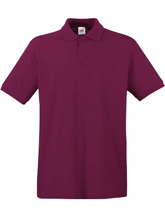 Fruit of the Loom Premium Polo Piqué polo 16.3218 burgundy Fruit of the Loom Premium Polo Piqué polo 16.3218 burgundy