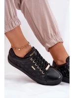 Dámské Tenisky Z Eko Kůže Big Star RR274323 Černé