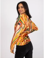 Halenka DHJ BZ 6033.21P tmavě žlutá