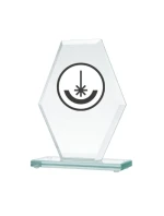 Gravírovaná skleněná trofej