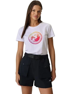 Dámské tričko 4F F2718 bílé 4FWSS26TTSHF2718 10S