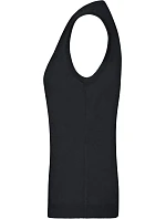 Daiber JN 656 Dámská svetrová vesta s výstřihem do V 02.0656 black Daiber JN 656 Dámská svetrová vesta s výstřihem do V 02.0656 black
