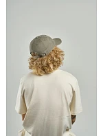 Atlantis Headwear Dad Hat Destroyed-S 6 panelová baseballová kšiltovka 33.0243 grey