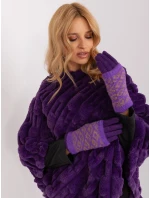 Rukavice AT RK 2310.91 tmavě fialová