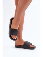 Pěnové Pantofle Dámské Big Star OO274040 Černé Pěnové Pantofle Dámské Big Star OO274040 Černé