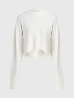 Dámská mikina 000QS7000E 101 ecru - Calvin Klein