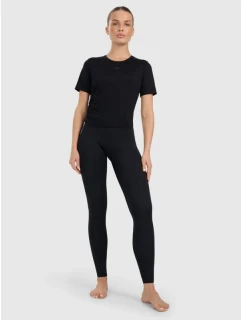 Dámské rychleschnoucí legíny na jógu a pilates 4F 4FWAW25TFTIF369-20S