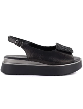 Dámské sandály na silné platformě černé Potocki SZ12590