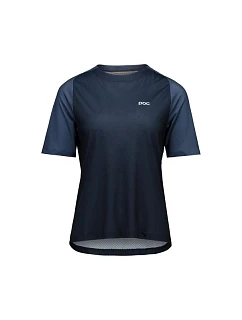Cyklistické tričko POC W's Motion Air S/S Jersey, tmavě modré