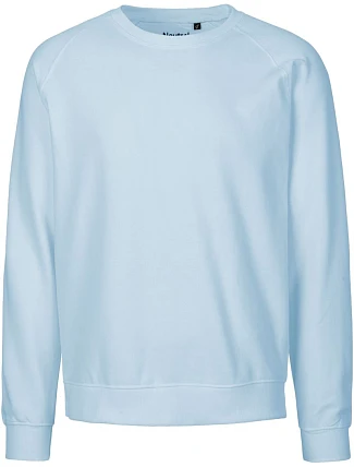 Neutral O 63001 Unisex raglánová mikina z bio bavlny 77.6301 light blue Neutral O 63001 Unisex raglánová mikina z bio bavlny 77.6301 light blue