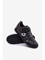 Dětské sportovní boty pro mládež LOTTO KOBALTO 2601520 Černo-Šedé