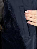 Dámská zimní prošívaná bunda GLANO - modrá